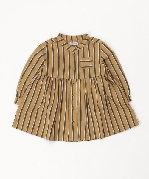 RAGMART(ラグマート)の「切り替えギャザーワンピース(ワンピース・キッズ・ベージュ/グレー・80cm/90cm)」の14枚目の写真
