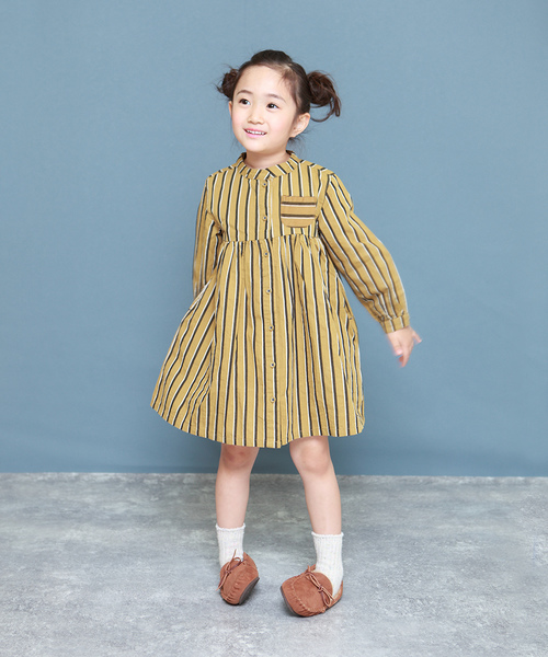 RAGMART(ラグマート)の「切り替えギャザーワンピース(ワンピース・キッズ・ベージュ/グレー・80cm/90cm)」の18枚目の写真