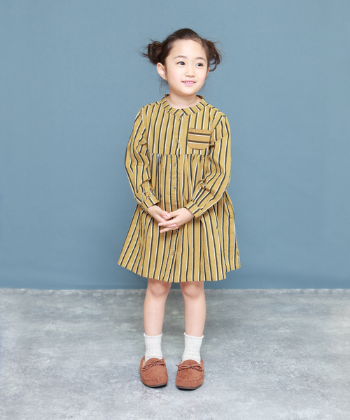 RAGMART(ラグマート)の「切り替えギャザーワンピース(ワンピース・キッズ・ベージュ/グレー・80cm/90cm)」の15枚目の写真