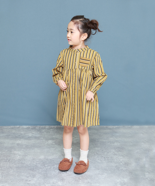 RAGMART(ラグマート)の「切り替えギャザーワンピース(ワンピース・キッズ・ベージュ/グレー・80cm/90cm)」の17枚目の写真