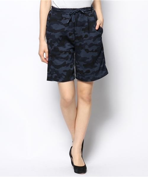 WEGO（ウィゴー）の「WEGO/カモフラスウェットショーツ（その他パンツ・メンズ・カーキ/ブルー・FREE）」の5枚目の写真