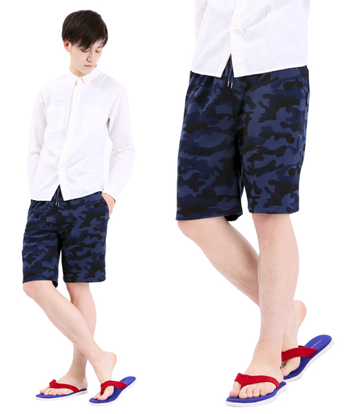 WEGO（ウィゴー）の「WEGO/カモフラスウェットショーツ（その他パンツ・メンズ・カーキ/ブルー・FREE）」の14枚目の写真