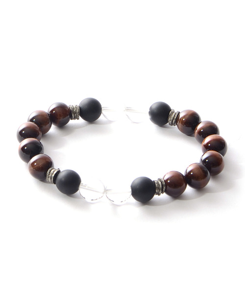 JOKER（ジョーカー）の「ダブルクオーツミックスブレスレット（ブレスレット・メンズ・ブラック/レッド/ターコイズブルー/イエロー/その他/その他2・FREE）」の5枚目の写真