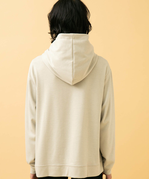 STUDIOUS（ステュディオス）の「【STUDIOUS】ポンチプルオーバーフーディー/パーカー【ZOZO限定アイテム】（パーカー・メンズ・ベージュ/ブラック/ダークグレー/ネイビー/ホワイト/レンガ・1/2/3）」の11枚目の写真