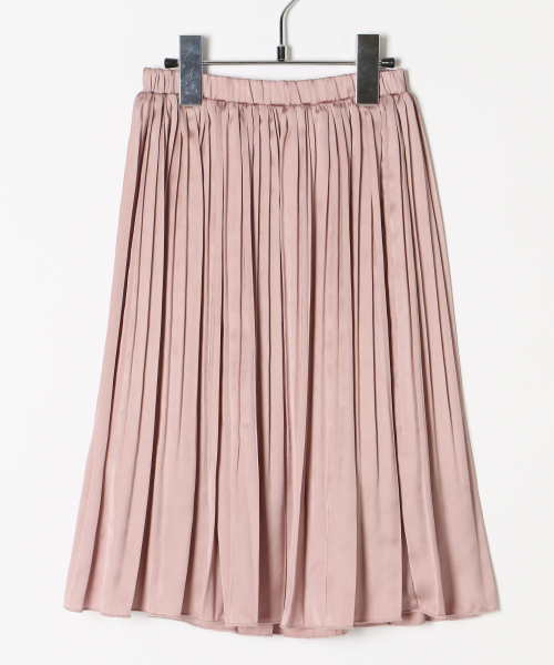 GLOBAL WORK（グローバルワーク）の「【キッズ】サテンケシプリーツスカート（スカート・キッズ・ライトブルー/ダークブラウン/オフホワイト/フューシャピンク・LARGE/MEDIUM/XX-LARGE/X-LARGE/SMALL）」の16枚目の写真