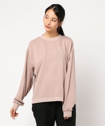 AMERICAN HOLIC | ピグメントドロップショルダー裏毛プルオーバー(Tシャツ/カットソー)