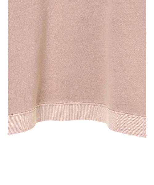 AMERICAN HOLIC(アメリカンホリック)の「ピグメントドロップショルダー裏毛プルオーバー*(Tシャツ/カットソー・レディース・チャコールグレー/ベージュ/カーキ/ピンク・M/L)」の13枚目の写真