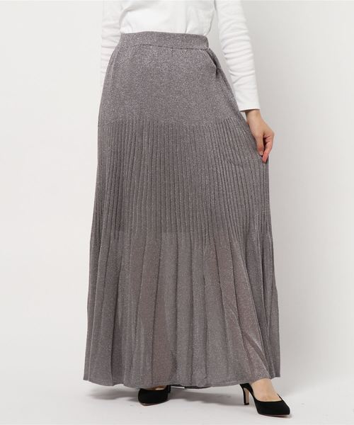 セール】ラメリブフレアースカート◇（スカート）｜VERMEIL par