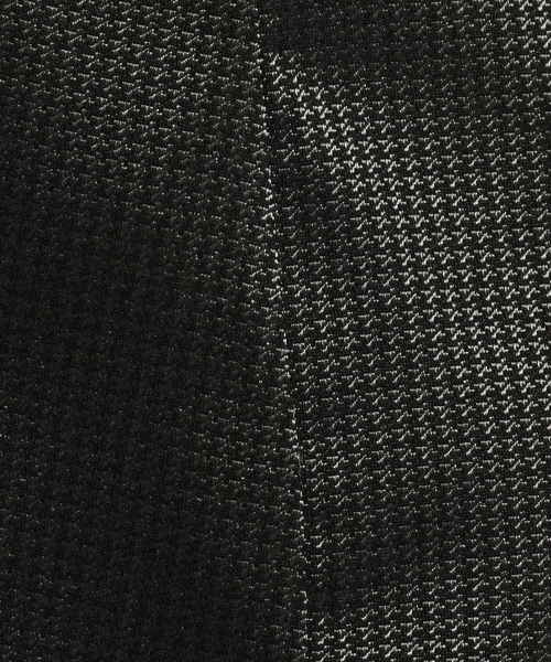 NARACAMICIE（ナラカミーチェ）の「変形千鳥ジャカードストレッチスタンドカラー長袖シャツ（シャツ/ブラウス・レディース・ブラック/ボルドー・SMALL/MEDIUM/LARGE）」の14枚目の写真