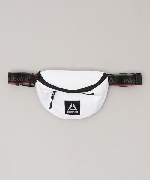 Reebok(リーボック)の「Reebok/リ-ボック ブランド ロゴテープ ウエストバック ボディバッグ(ボディバッグ/ウエストポーチ・メンズ・ホワイト/ブラック/オレンジ/ブルー/ブラック×イエロー・FREE)」の2枚目の写真