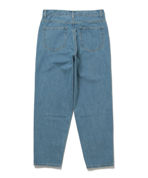 JUNRED(ジュンレッド)の「【WEB限定アイテム】デニムワイドパンツ(デニムパンツ・メンズ・ネイビー/サックスブルー・S/M/L)」の3枚目の写真