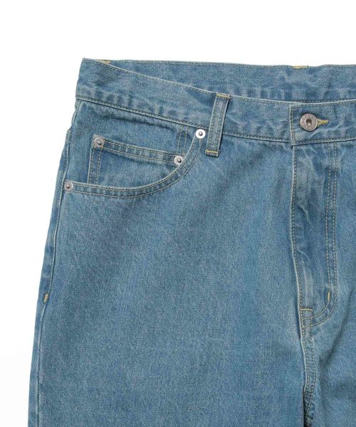JUNRED(ジュンレッド)の「【WEB限定アイテム】デニムワイドパンツ(デニムパンツ・メンズ・ネイビー/サックスブルー・S/M/L)」の5枚目の写真
