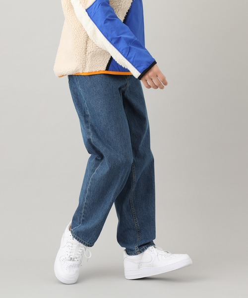 JUNRED(ジュンレッド)の「【WEB限定アイテム】デニムワイドパンツ(デニムパンツ・メンズ・ネイビー/サックスブルー・S/M/L)」の12枚目の写真