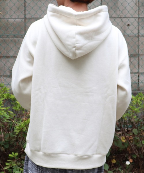 PairPair（ペアペア）の「男の子＆女の子お菓子プリントパーカー(メンズ)（パーカー・メンズ・アイボリー/モカ・FREE）」の5枚目の写真