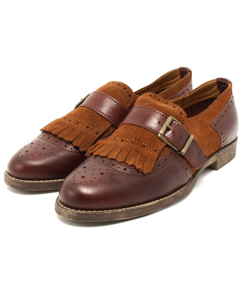 CIAOPANIC TYPY（チャオパニックティピー）の「【STILMODA】ベルトタッセルシューズ（パンプス・レディース・ブラック/ブラウン・38/37/36）」の2枚目の写真