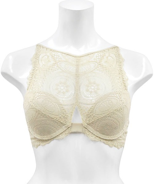 ANNEBRA(アンブラ)の「Rich ハイネックモールドカップブラジャー(ブラジャー・レディース・ベージュ/ブルー・E75/E80/B75/C70/F75/G70/C80/D70/B70/D80/E70/F70/C75/D75/G75)」の7枚目の写真