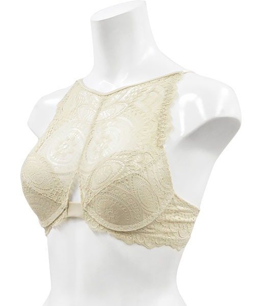 ANNEBRA(アンブラ)の「Rich ハイネックモールドカップブラジャー(ブラジャー・レディース・ベージュ/ブルー・E75/E80/B75/C70/F75/G70/C80/D70/B70/D80/E70/F70/C75/D75/G75)」の8枚目の写真