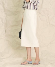 color tight skirt(サイドラインタイトスカート)