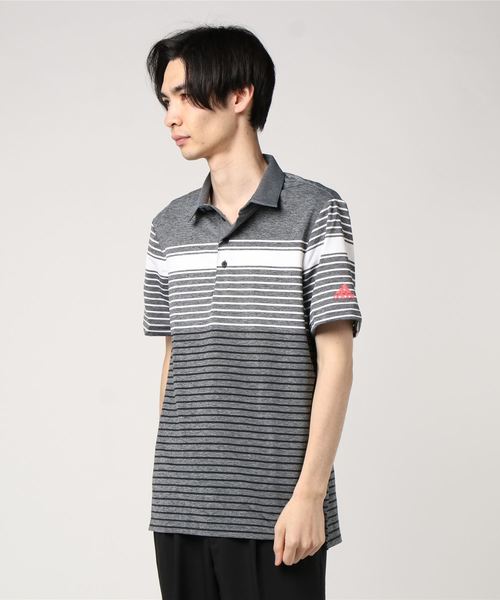 セール】ULTIMATE365 マルチストライプ 半袖シャツ 【adidas