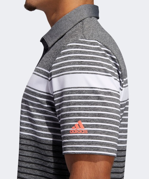 セール】ULTIMATE365 マルチストライプ 半袖シャツ 【adidas