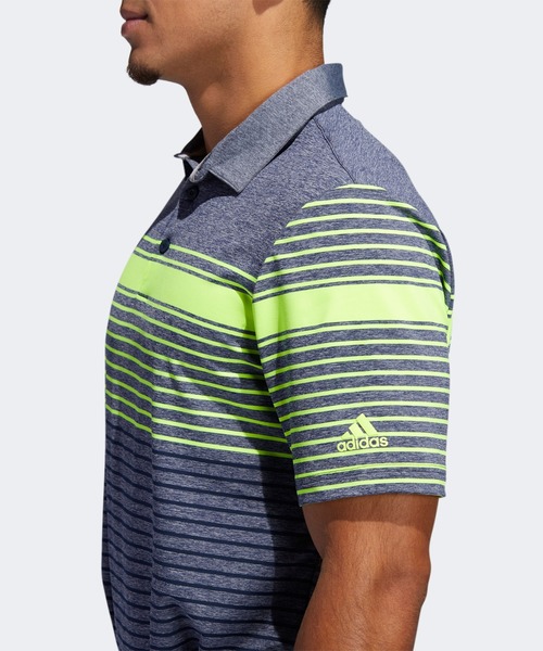 セール】ULTIMATE365 マルチストライプ 半袖シャツ 【adidas