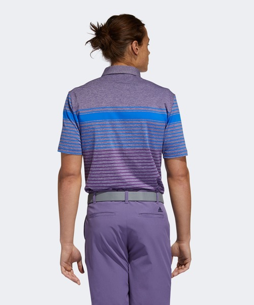セール】ULTIMATE365 マルチストライプ 半袖シャツ 【adidas