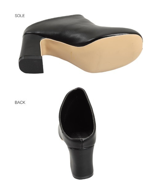 KOBE LETTUCE(コウベレタス)の「チャンキーヒール足袋ブーティー(ブーツ・レディース・ホワイト/ブラック/ブラウン・L/M/S/LL)」の9枚目の写真