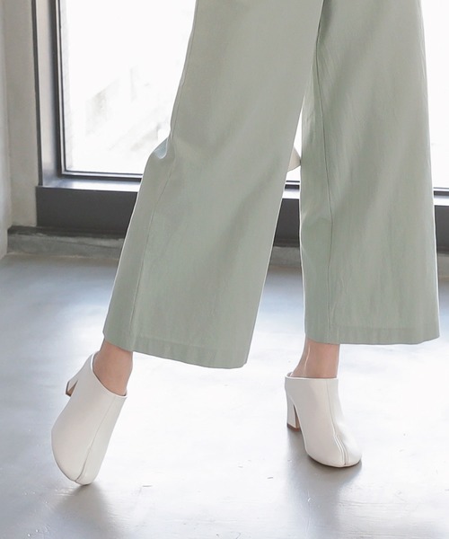 KOBE LETTUCE(コウベレタス)の「チャンキーヒール足袋ブーティー(ブーツ・レディース・ホワイト/ブラック/ブラウン・L/M/S/LL)」の11枚目の写真