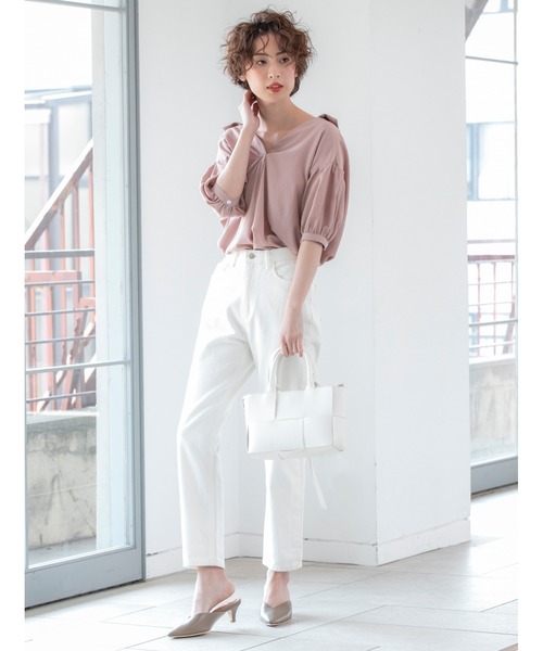 fifth（フィフス）の「ミニバッグセットトートバッグ（トートバッグ・レディース・ホワイト/オレンジ/グレイッシュベージュ・FREE）」の20枚目の写真