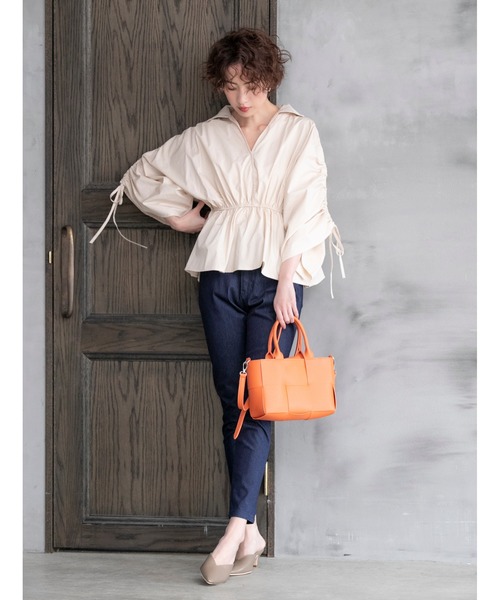 fifth（フィフス）の「ミニバッグセットトートバッグ（トートバッグ・レディース・ホワイト/オレンジ/グレイッシュベージュ・FREE）」の22枚目の写真