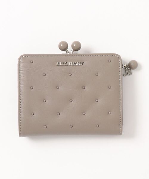 JILL STUART(ジルスチュアート)の「JILLSTUART(ジルスチュアート) (0E)二つ折り札入れ 口金 がま口(財布・レディース・ブラック/グレー/ピンク・FREE)」の3枚目の写真