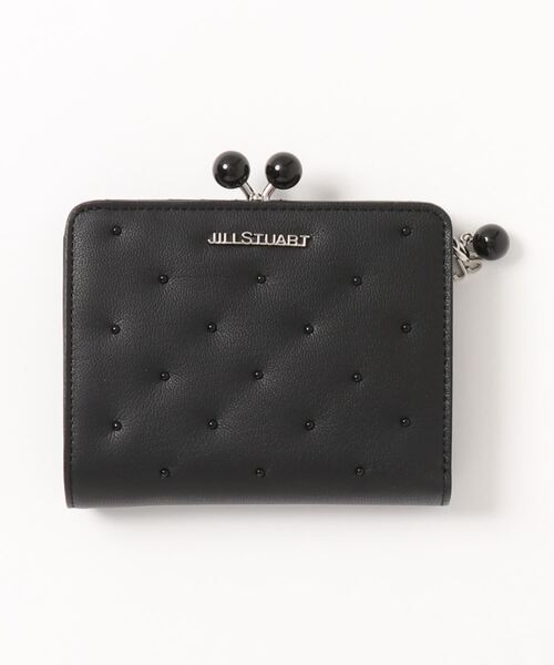 JILL STUART(ジルスチュアート)の「JILLSTUART(ジルスチュアート) (0E)二つ折り札入れ 口金 がま口(財布・レディース・ブラック/グレー/ピンク・FREE)」の4枚目の写真