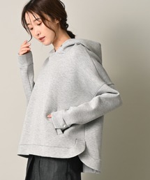blanc basque | 【Pearl button】ダンボールニットフーディー(パーカー)