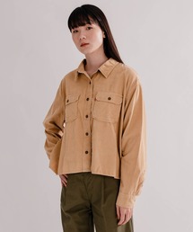OLSEN UTILITY SHIRT GD ICED COFFEE CORD