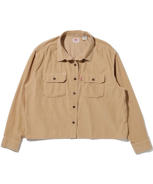 Levi's（リーバイス）の「OLSEN UTILITY SHIRT GD ICED COFFEE CORD（シャツ/ブラウス・レディース・マルチ・S/M/XS）」の7枚目の写真