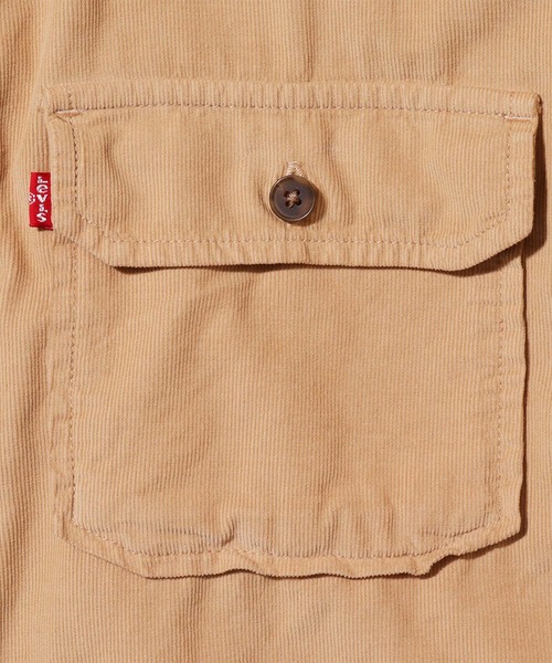 Levi's（リーバイス）の「OLSEN UTILITY SHIRT GD ICED COFFEE CORD（シャツ/ブラウス・レディース・マルチ・S/M/XS）」の2枚目の写真