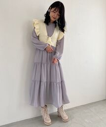 MAJESTIC LEGON | フリルビスチェセットワンピース(ワンピース)