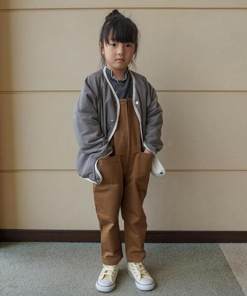 coen（コーエン）の「【coen キッズ / ジュニア】OUTLAST(R)（アウトラスト）リバーシブルブルゾン（ブルゾン・キッズ・オフホワイト/ブラック・110/130/150）」の13枚目の写真