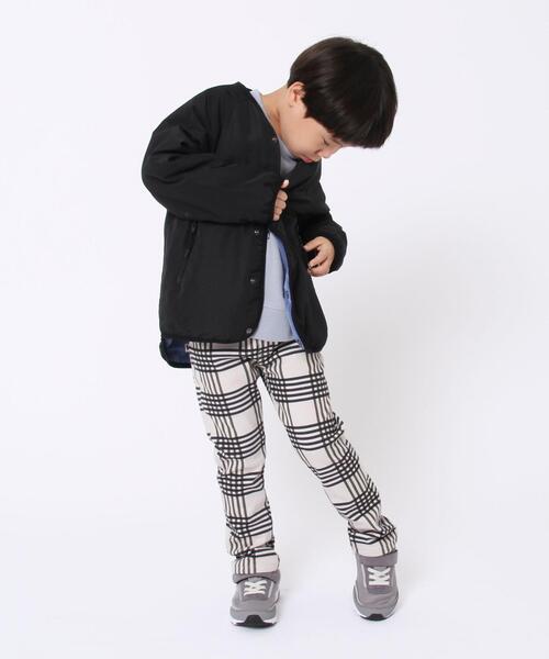 coen（コーエン）の「【coen キッズ / ジュニア】OUTLAST(R)（アウトラスト）リバーシブルブルゾン（ブルゾン・キッズ・オフホワイト/ブラック・110/130/150）」の5枚目の写真
