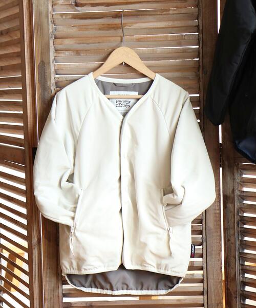 coen（コーエン）の「【coen キッズ / ジュニア】OUTLAST(R)（アウトラスト）リバーシブルブルゾン（ブルゾン・キッズ・オフホワイト/ブラック・110/130/150）」の21枚目の写真