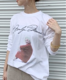 SHENERY | マリリンモンローフォトTEE01(Tシャツ/カットソー)