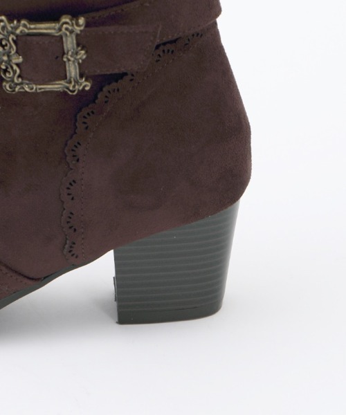 axes femme（アクシーズファム）の「２ＷＡＹロングブーツ（ブーツ・レディース・ブラウン/ブラック・MEDIUM/LARGE）」の6枚目の写真