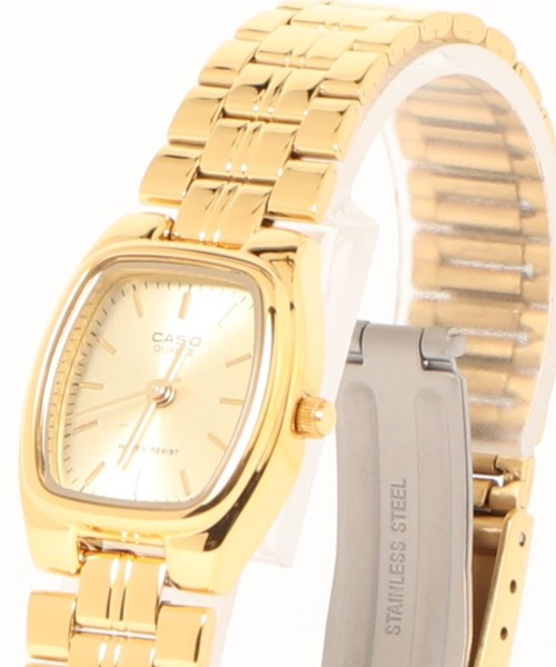 CASIO(カシオ)の「CASIO カシオ/ ベーシック アナログクオーツ スクエアフェイス メタルベルト 5気圧防水 //// LTP-1169G-9A LTP-1169N-7A LTP-1169N-9A(アナログ腕時計・メンズ・ゴールド/ホワイトゴールド/シルバー×ゴールド・FREE)」の7枚目の写真