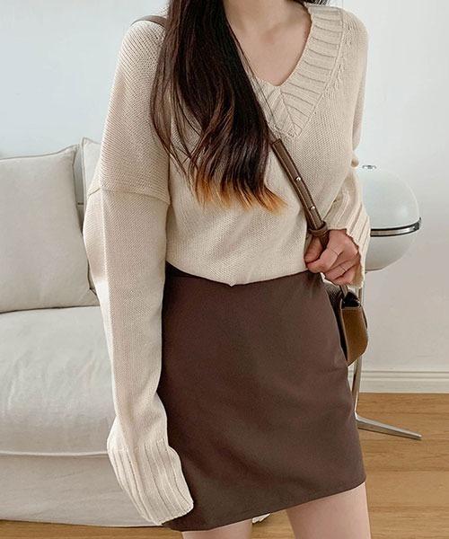 SONA(ソナ)の「SONYUNARA デイリーモダンスカート(スカート・レディース・ブラック/ブラウン/ベージュ・FREE)」の18枚目の写真