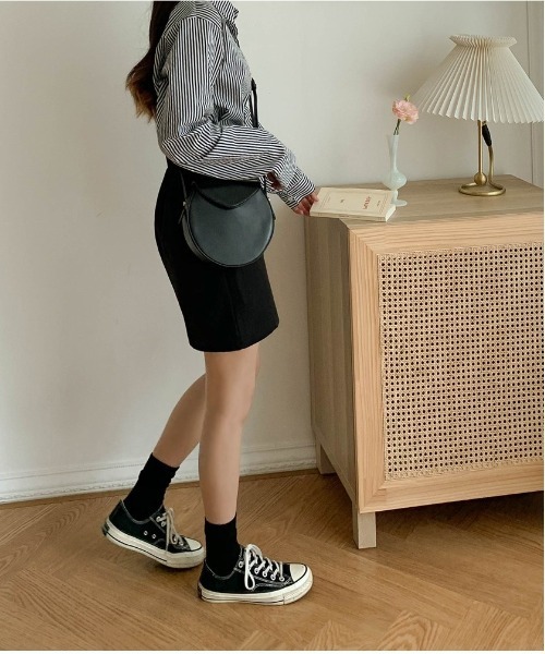 SONA(ソナ)の「SONYUNARA デイリーモダンスカート(スカート・レディース・ブラック/ブラウン/ベージュ・FREE)」の13枚目の写真