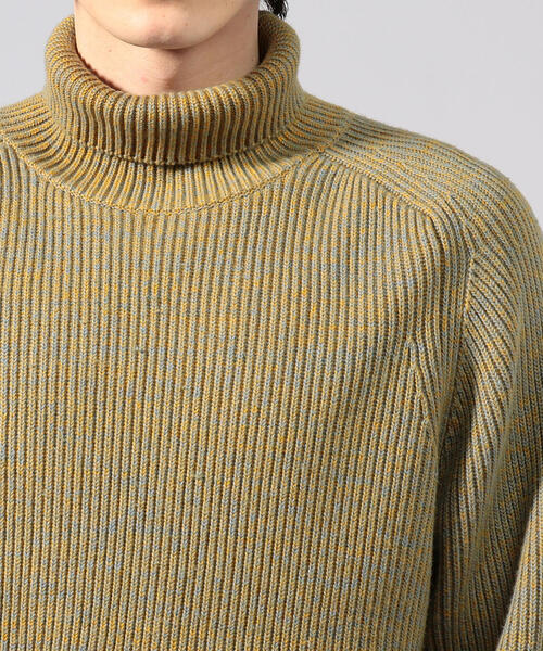 CABaN / キャバン コットンカシミヤアゼ ハイネックプルオーバー  ニット セーター caban（キャバン）の「□CABaN コットンカシミヤアゼ ハイネック