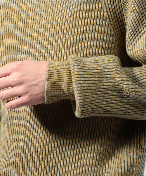 caban（キャバン）の「□CABaN コットンカシミヤアゼ ハイネックプル