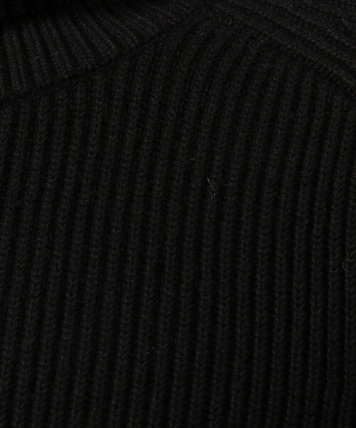 caban（キャバン）の「□CABaN コットンカシミヤアゼ ハイネックプル