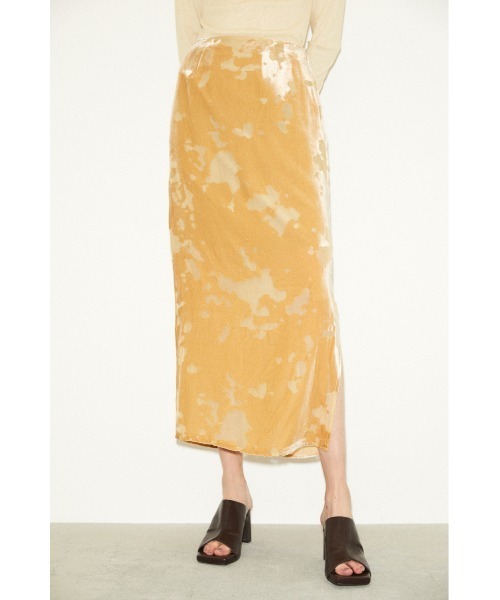 THROW by SLY（スローバイスライ）の「THROW OPAL L/SK ロングスカート（スカート・レディース・ライトベージュ/ミント・2/0/1）」の8枚目の写真