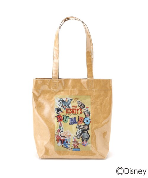 AG by aquagirl（エージーバイアクアガール）の「◆DUMBO/プリントタイベックトート（トートバッグ・レディース・ベージュ/ホワイト・00）」の3枚目の写真